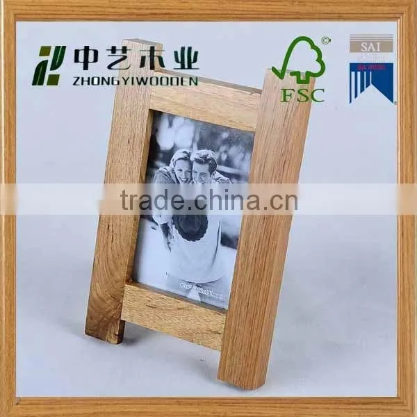 2015 Year Hot Sell FSC Wall Hanging Decorative Pictures Wooden Photo Frame With Cheap Price photo-5