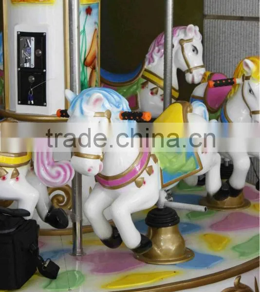 Coin Coperated Kids Ride on Horse Ride Simulator Amusement Electric Horses Ride photo-4