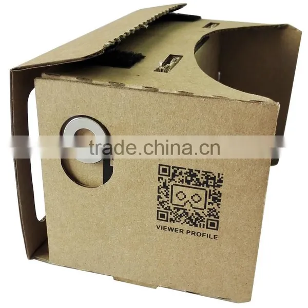 Google Cardboard 3D VR Virtual Reality Mobile Phone 3D Viewer Glasses photo-3