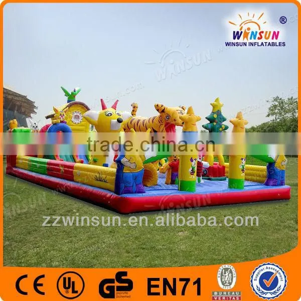 Best Quality Durable Amusement Sport Games Inflatables Fun City With CE EN71 Approved for Outdoor Use photo-4