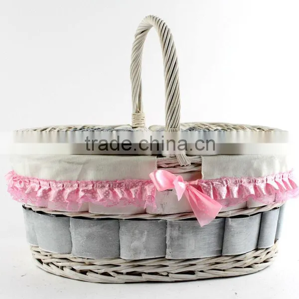Willow Picnic Basket; Cheap Willow Baskets