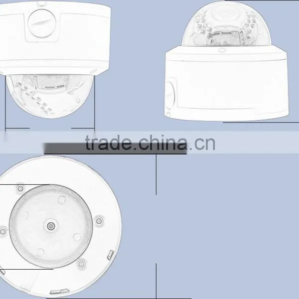 IW-P3038GS 2.0M Vari Focus IR Network Dome Camera photo-2