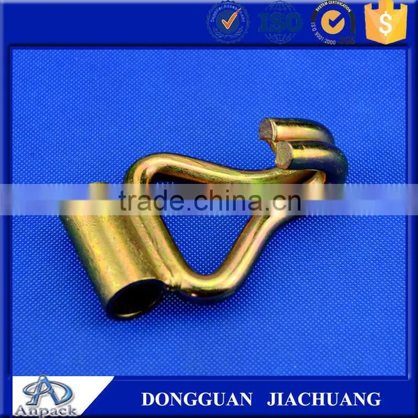 Metal Double J Lashing Straps Hook for Cargo photo-3