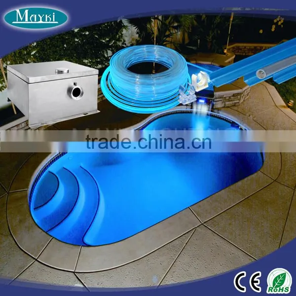 Fiber Optic Led Star for Pool Perimeter Light With Multi-string Side Light Cable and Fibre Optical Emitter photo-5