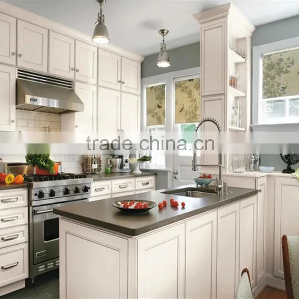 Flat Style Kitchen Cabinets Made in China, New Arrival Model photo-2