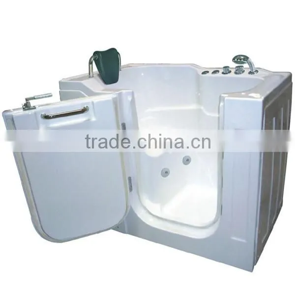 Balthroom Acrylic Walk in Bathtub With Seat