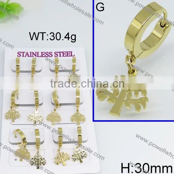 Wholesale Latest Gold Plated Pendant Earring for Women photo-6
