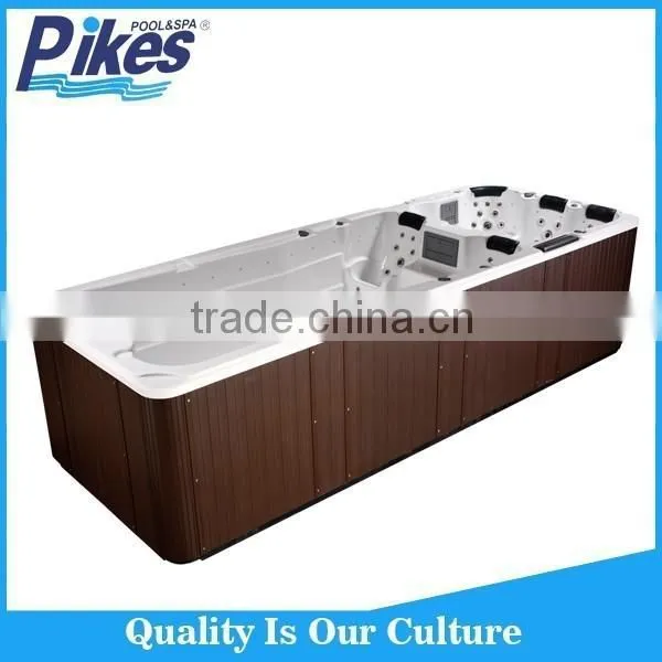 Luxury Swim Spa Outdoor Whirlpool Spa Tub Massage Spa Pool photo-3
