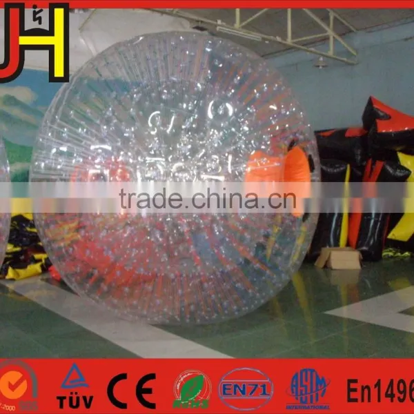 Inflatable Crazy Rolling Grass Zord Ball, Giant PVC Adults Bubble Soccer, Body Zorb Football photo-3