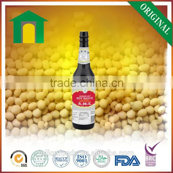 Chinese GMO Free Mushroom Flavor Light Soy Sauce For Carrefour photo-4
