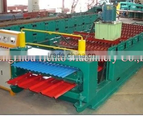 Cheap Sandwich Panel Roofing Tile Making Machine photo-4