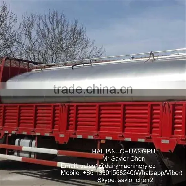 Stainless Steel Milk Transport Tank , Milk Tank photo-6