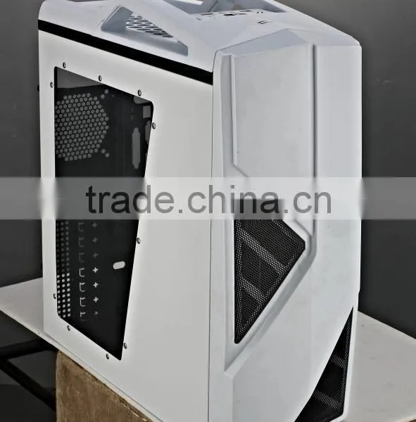 New Gaming Computer Case With Water Cooling System 0.55mm SPCC With 8cm Color Fan In the Front photo-2