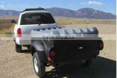 camping luggage shuttle trailers , rotational molded trailers