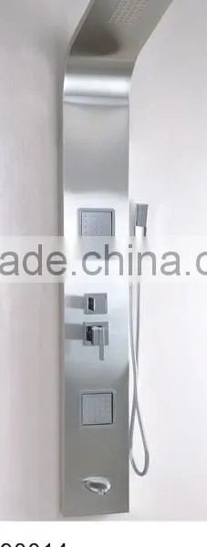 304 Stainless Steel Thermostatic Shower Panel/shower Column Set With Waterfall 90014