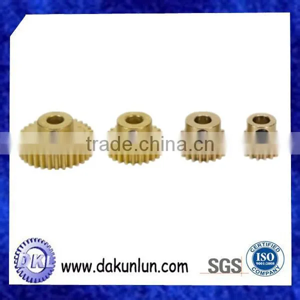 CNC Turning Customzied Brass Pinion/Brass Gear photo-5