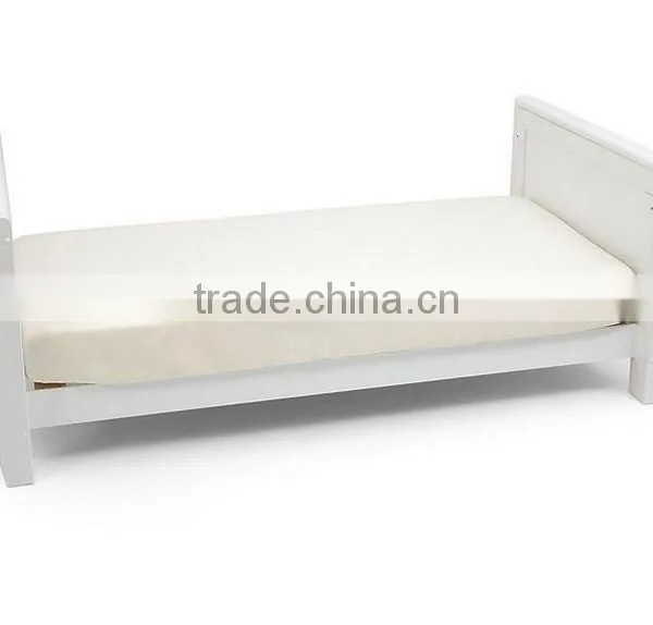 Deluxe 3 in 1 Baby Sleigh Cot / Baby Cot / Wooden Baby Cot photo-6