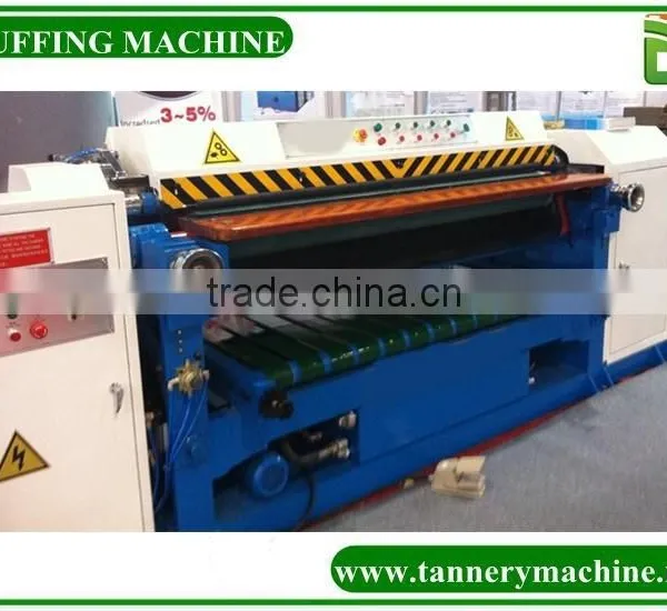 Dry or Wet Leather Buffing Machine for Tannery Process Buffing photo-3