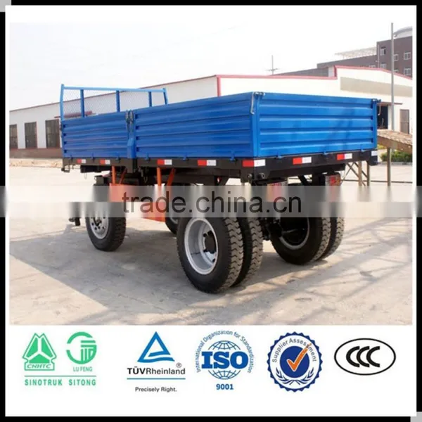 4T -8T 2 Axles Mini Full Trailer / Farm Trailer / Towing Vehicle photo-2