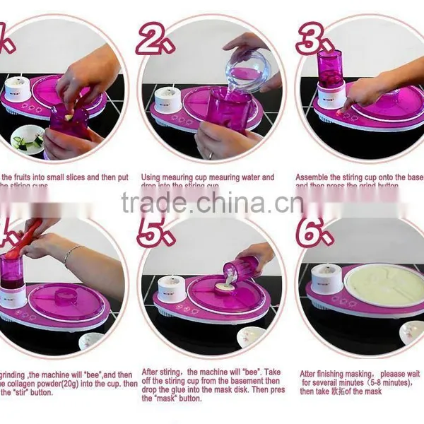 Factory Supply Household Fruit Blender DIY Mask Machine photo-4