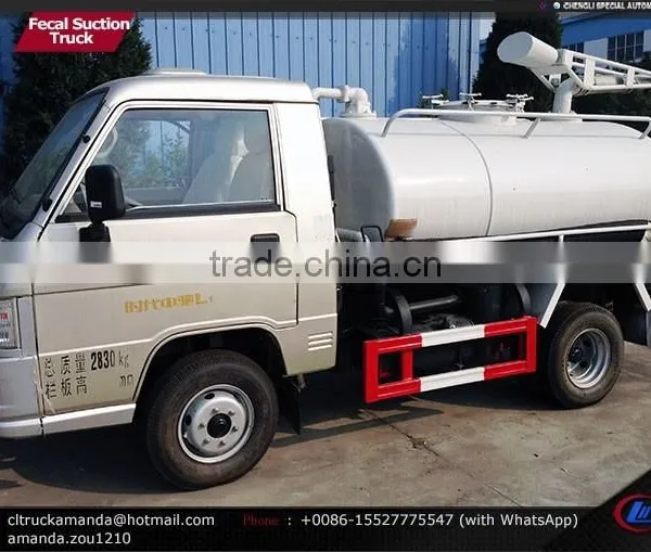 Foton Forland 4*2 2000-3000 Liters Mini Small Fecal Pump Fecal Suction Fecal Truck photo-3