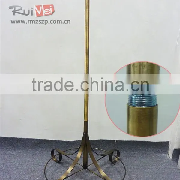Customized Floor Standing Metal 4-Layer Spinning Display Stand for Wig photo-5