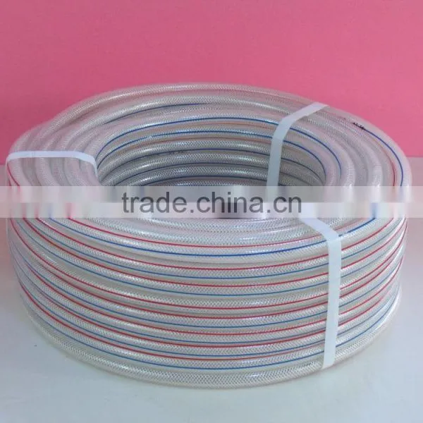 PVC Reinforced High Pressure Braided Blue Line Hose photo-6