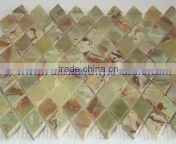 PAKISTAN CHEAP 2017 GREEN ONYX MOSAIC TILES COLLECTIONS photo-6