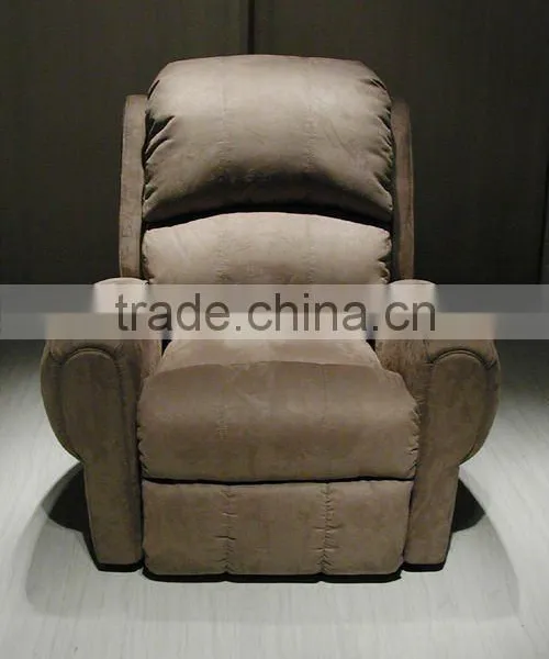 Genuine Leather One Seat Sofa. Very Comfortable and Beautiful Leather Sofa. High Quality Chesterfield Sofa B48126