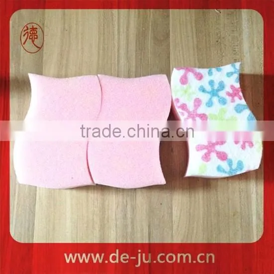 Provide Colorful Nano Kitchen Cleaning Sponge Hotsale Shape Printing Magic Sponge photo-3