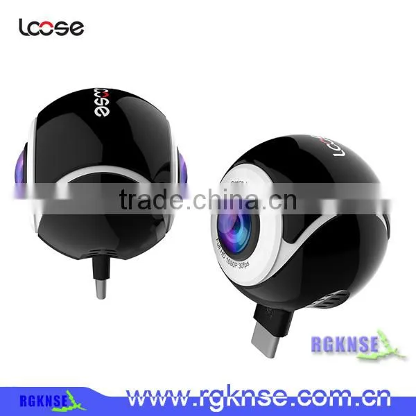 RGKNSE 1080p HD Mobile Phone APP Control 360 Degree VR Camera All View Panoramic Camera for Samsung for Huawei for Xiaomi HTC photo-4
