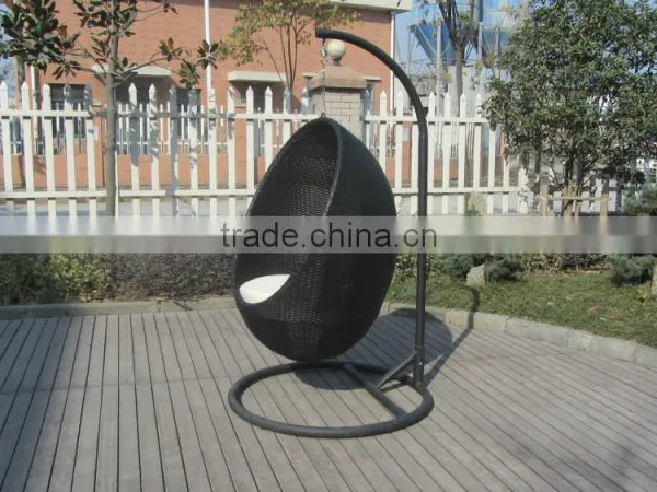 Cheapest Egg Hanging Cane Swing Outdoor Hanging Chair Simple Modern Garden Swing photo-3