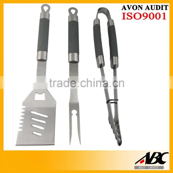 2PCS BBQ Set Stainless Steel BBQ Tool Set photo-6