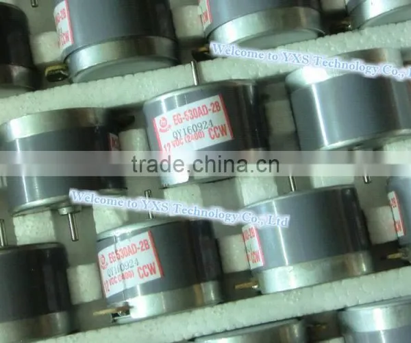 DC Motor EG-530AD-2B 12V 2400rpm CW /CCW DC Motor 12V 2400rpm CW / Motor for Home Recording Spread Duplicate Machine photo-3