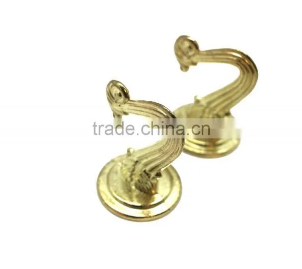Nice Curtain Tie Backs With Brassed Finish 35mm, Hold Back With Screw, Tie Back With Screw photo-3