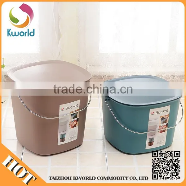 Wholesale 2017 Hot Sell Fashion PP Material Bucket With Hemp Rope Toy Storage Bucket photo-5