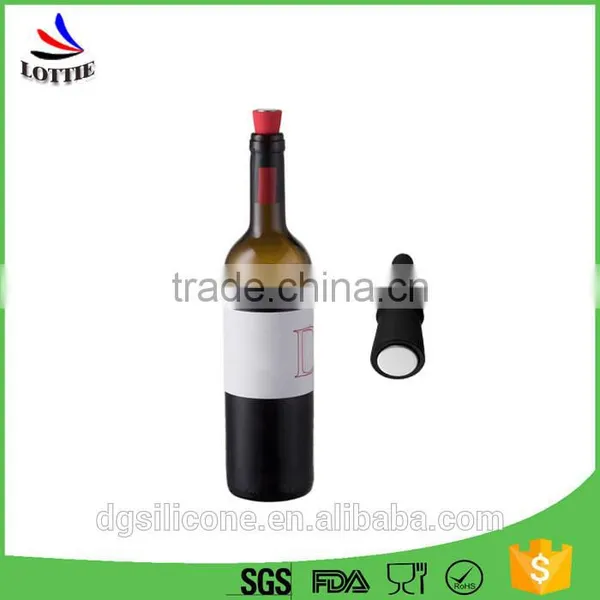 Lottie New Product Food Grade Silicone Wine Bottle Stopper/silicone Wine Stopper ,FDA Food Grade Silicone Wine Bottle Stopper photo-4