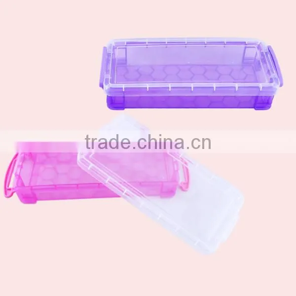 Colorful Large Size Plastic Storage Case With Handle photo-2