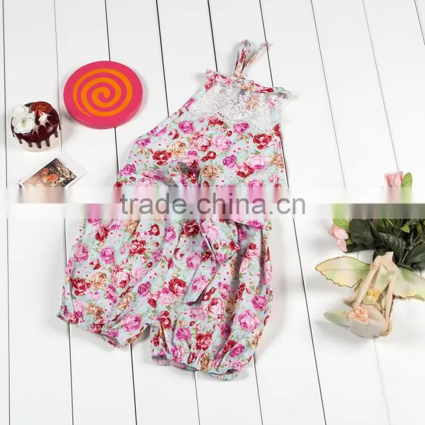 Summer Baby Girls Romper Girls Cute Lace Jumpsuit Costume Wholesale Children Wear photo-5