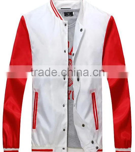 Fashion Design Baseball Jacket With Pockets,Cheap Custom Youth Varsity Jackets photo-4