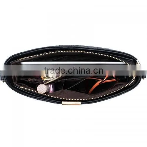 New Design PU Leather Polyester Luxury Women Shoulder Bag photo-2