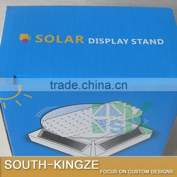 9x9x5cm Square Digital Solar Display Stand photo-4