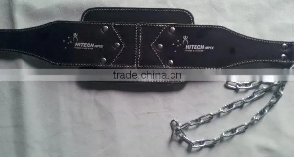 CUSTOM Weight Lifting Dip Belts, Leather Dip Belt, Power Dip Belt photo-6