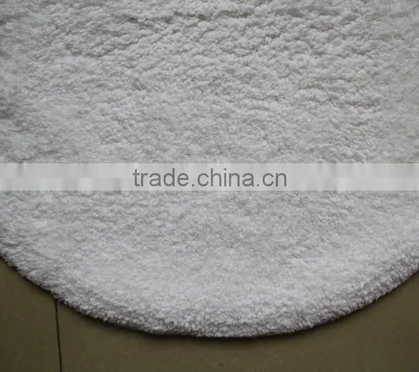 Anti-slip Round and Oval Cotton Bath Rug,bath Mat photo-5