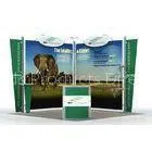 Lightweight Exhibit Booth Displays , Trade Show Display System Exhibition Stand