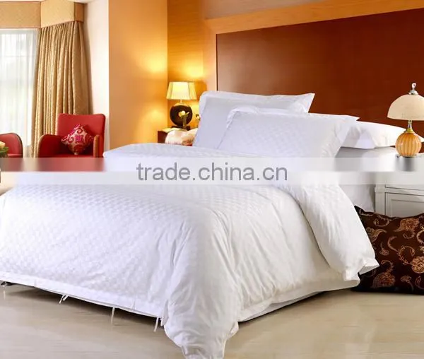 Top Grade 100% Cotton Hotel Bed Linen, White Hotel Linen photo-2