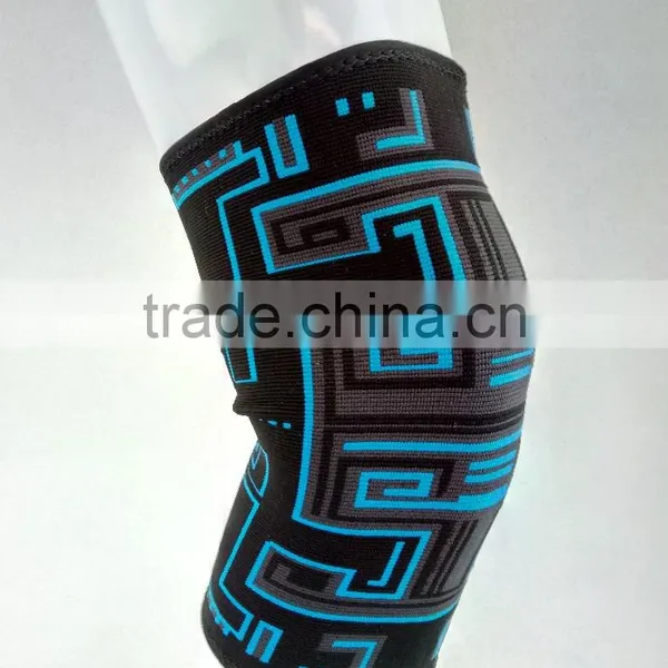 New Design! Running Sports Knee Pad Compression Sleeve Athletic Knee Brace for Knee Support --AMY729 photo-3