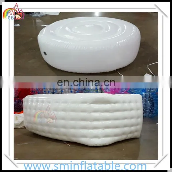 Wholesale Led Inflatable Round Sofa, Inflatable Lounge With Led Light, Led Furniture for Sale photo-2