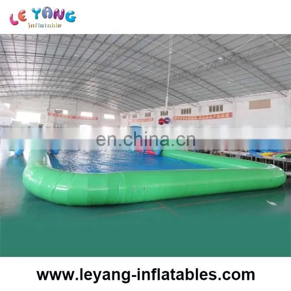 Giant 25m Rectangle Inflatable Swimming Pool With Slide for Equipment Water Park photo-3