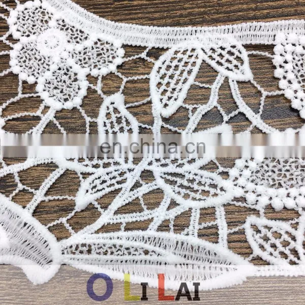 OLN0022 Floewr Design Manufactory Crochet Neck Lace for Garment photo-2